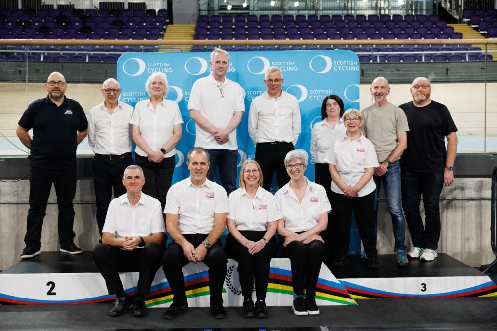Scottish Cycling Officials and Staff to support Glasgow 2026